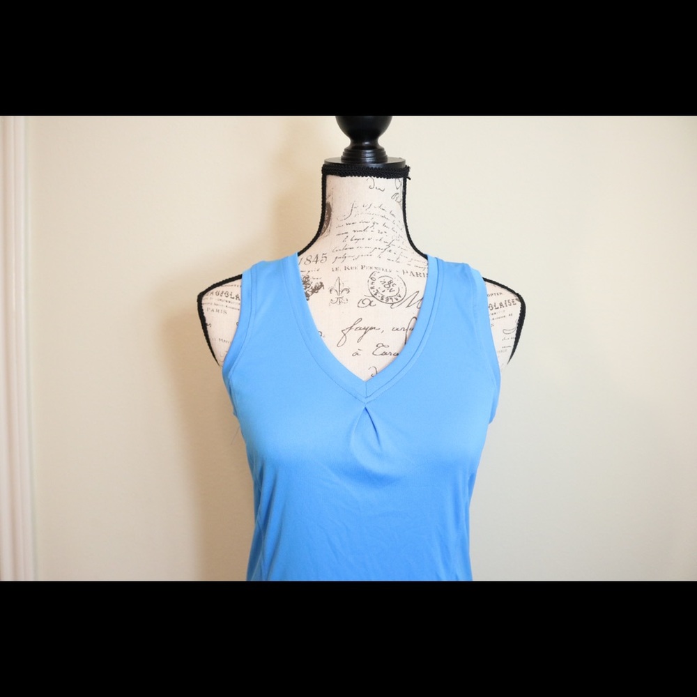 New champion v neck workout run Active tank top - Picture 4 of 7